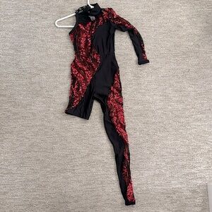 23208 Intergalactic Unitard - Red